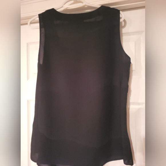 Rickis black bow front shirt - Picture 3 of 4